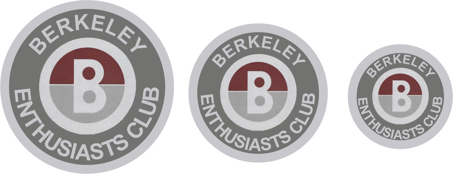 Berkeley Enthusiasts Stickers